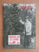 Revista Gradina, via si livada, anul IV, nr. 10, octombrie 1955