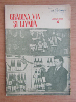 Revista Gradina, via si livada, anul VII, nr. 4, aprilie 1958