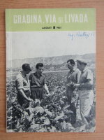 Revista Gradina, via si livada, anul X, nr. 8, august 1961