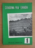 Revista Gradina, via si livada, anul XIII, nr. 1, ianuarie 1964