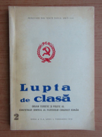 Revista Lupta de Clasa, anul L, nr. 2, februarie 1970