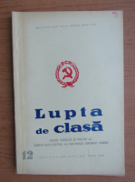 Revista Lupta de Clasa, anul XLVIII, nr. 12, decembrie 1968