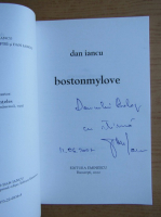 Dan Iancu - Boostonmylove (cu autograful autorului)