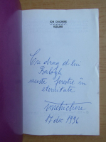 Ion Chichere - Viziuni (cu autograful si dedicatia autorului pentru Jozsef Balogh)