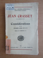 Jean Crasset - Considerations (1932)