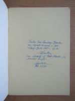 Stefan Baciu - Palmierii de pe dealul melcilor (cu autograful autorului)
