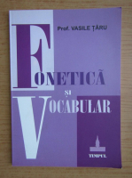 Vasile Taru - Fonetica si vocabular
