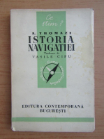 Anticariat: A. Thomazi - Istoria navigatiei (1942)