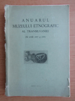Anuarul muzeului etnografic al Transilvaniei pe anii 1957 si 1958