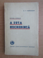 D. V. Barnoschi - Rafueli boeresti. A suta necredinta (1933)