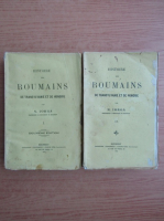 Nicolae Iorga - Histoire des roumains (2 volume, 1916)