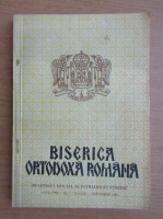 Revista Biserica Ortodoxa Romana, nr. 7-10, iulie-octombrie 1989