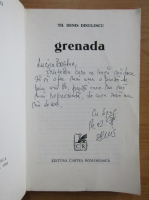 Theodor Denis Dinulescu - Grenada (cu autograful si dedicatia autorului pentru Balogh Jozsef)