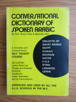 Conversational dictionary of spoken arabic