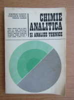 Gheorghe Vlantoiu - Chimie analitica si analize tehnice. Manual pentru clasa a XII-a (1980)