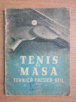 Tenis de masa. Tehnica, tactica, stil