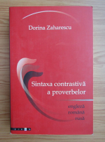 Dorina Zaharescu - Sintaxa contrastiva a proverbelor