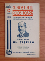 Nicolae Cioranescu - Invatatii nostrii. Gh. Titeica (1939)