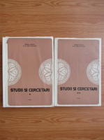 Studii si cercetari de etnografie si arta populara (2 volume)