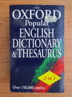 The Oxford popular dictionary and thesaurus