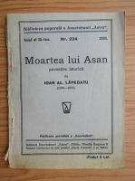 Ioan Al. Lapedatu - Moartea lui Asan (1935)