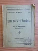 Sabin Opreanu - Tara noastra Romania (1933)