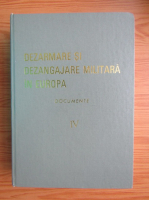 Dezarmare si dezangajare militara in Europa