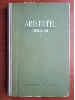 Aristotel - Organon (volumul 1)