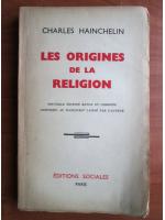 Charles Hainchelin - Les origines de la religion