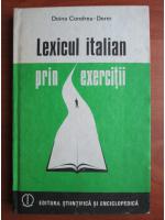 Anticariat: Doina Condrea-Derer - Lexicul italian prin exercitii