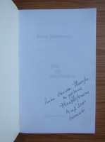 Elena Stefanescu - Sex cu politicieni (cu autograful autoarei)