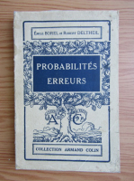 Emile Borel - Probabilites erreurs (1929)
