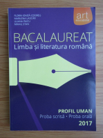 Anticariat: Florin Ionita - Bacaluareat. Limba si literatura romana, profil uman 2017