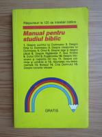 Anticariat: Manual pentru studiu biblic
