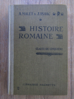 Albert Malet - Histoire romaine (1931)