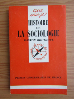 Gaston Bouthoul - Histoire de la sociologie