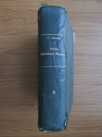 Gheorghe Adamescu - Istoria literaturii romane (1914)