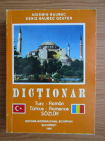 Agiemin Baubec - Dictionar turc-roman