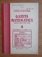 Gazeta matematica, anul LXXXVII, nr. 4, 1982