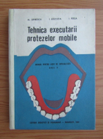 Mihai Ispirescu - Tehnica executarii protezelor mobile. Manual pentru licee de specialitate, anul II (1969)