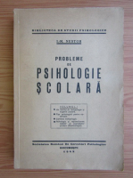 I. M. Nestor - Probleme de psihologie scolara (1942)