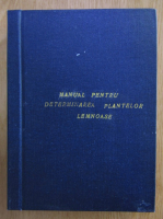 Manual pentru determinarea plantelor lemnoase din R. P. R.