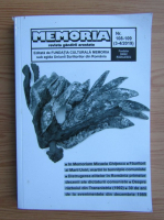 Memoria. Revista gandirii arestate, nr. 108-109, 2019