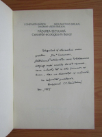 Constantin Bandiu - Padurae seculara (cu autograful autorului)