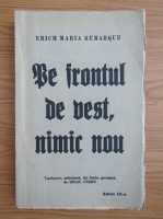 Anticariat: Erich Maria Remarque - Pe frontul de vest, nimic nou (1927)