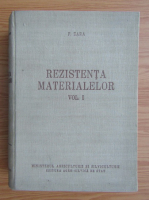 F. Zara - Rezistenta materialelor (volumul 1)