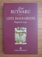 Leo Butnaru - Lista basarabeana. Copil la rusi