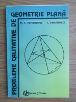 M. E. Panaitopol - Probleme calitative de geometrie plana