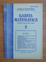 Gazeta Matematica, anul XCIII, nr. 2, 1988