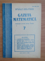 Anticariat: Gazeta Matematica, anul XCIII, nr. 7, 1988